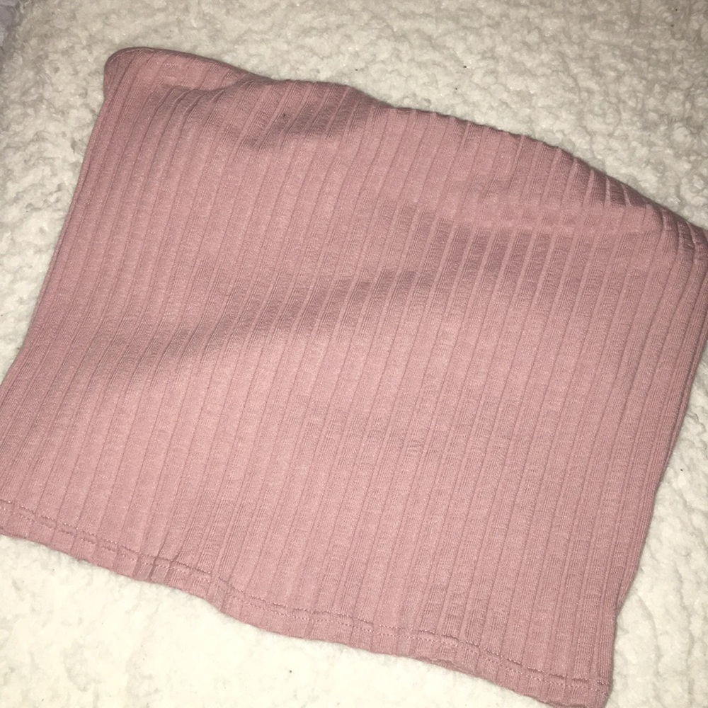 Pink tube top